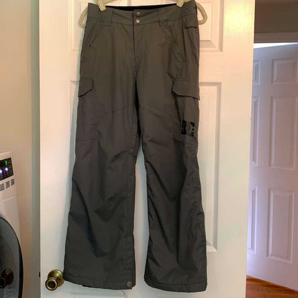 Boy’s DC Snowboard Pants Gray size 14 large